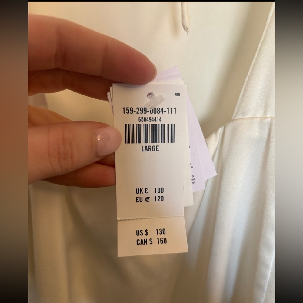 NWT Abercrombie Draped Skirt Maxi Dress - Picture 5 of 5